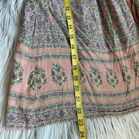 Eternal Sunshine Creations Boho Folk Floral Top Lace Crochet Detail Small - Picture 10 of 10